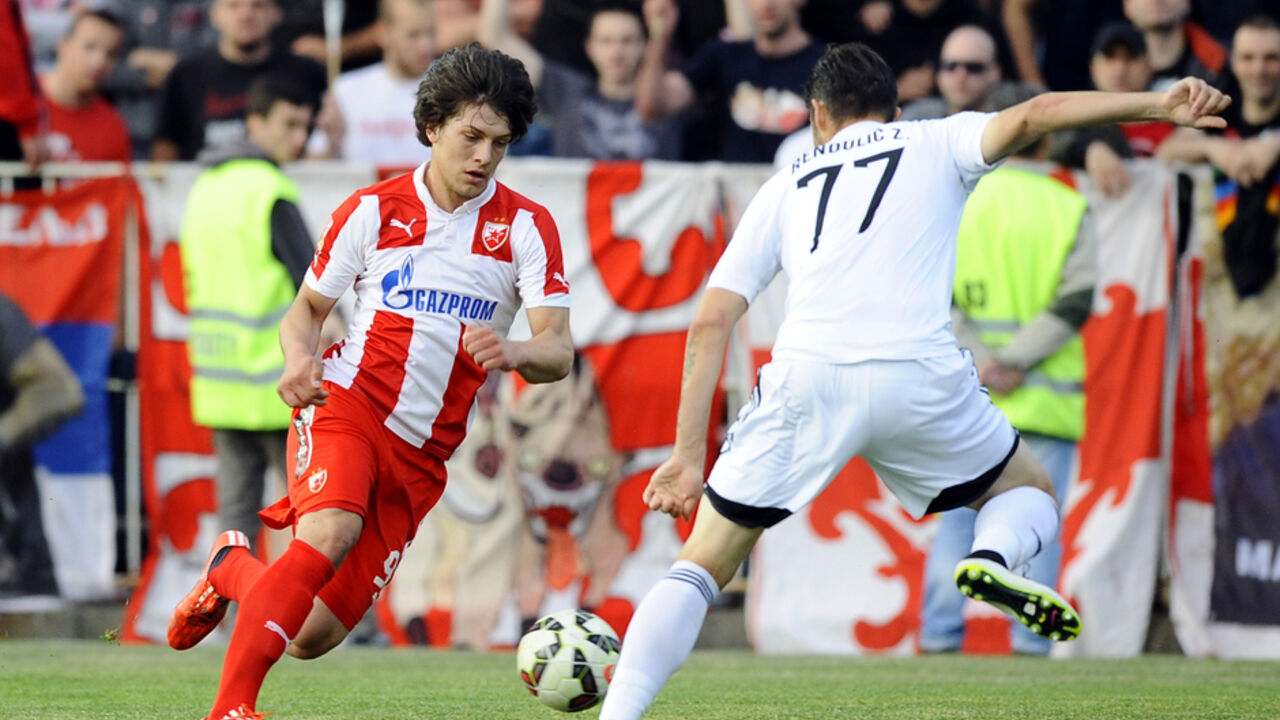 FK Crvena zvezda, Luka JOvić u prodoru