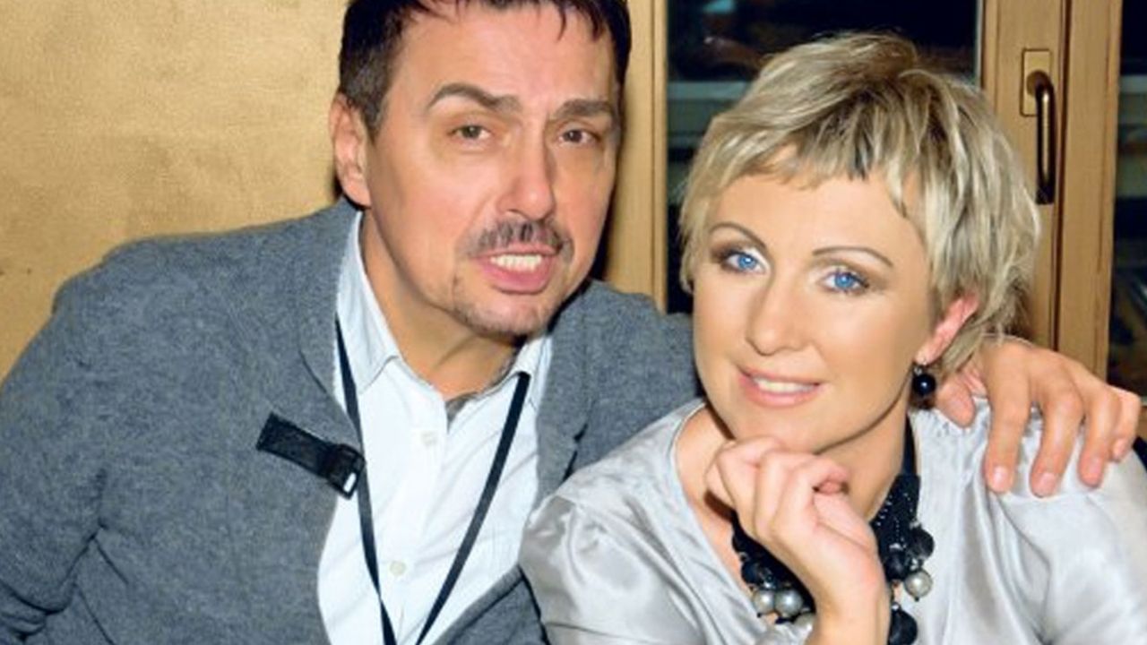 Dragan Kojić Keba  sa suprugom Oljom