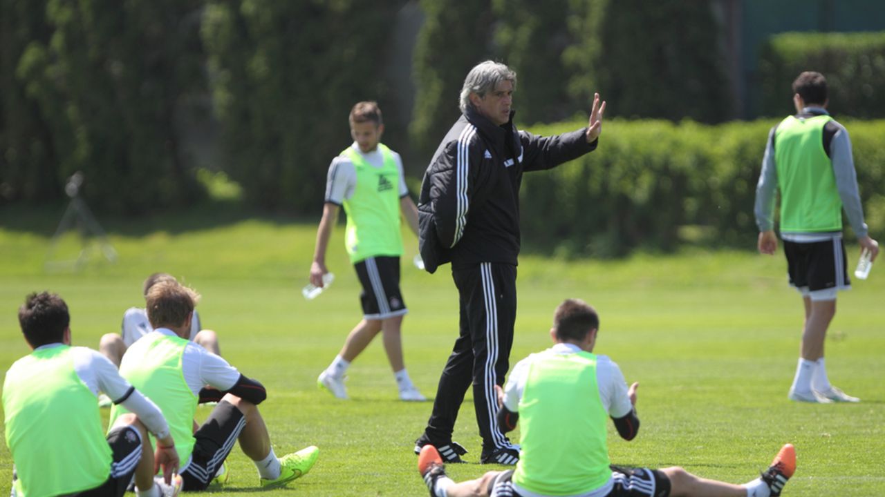 Trening fudbalera Partizana