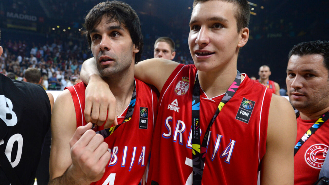 Miloš Teodosić i Bogdan Bogdanović