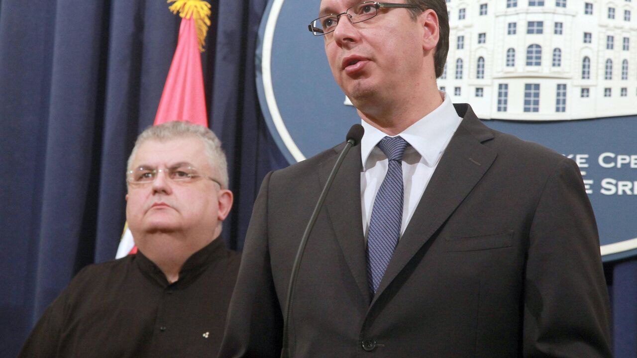 Aleksandar Vučić i Nenad Čanak