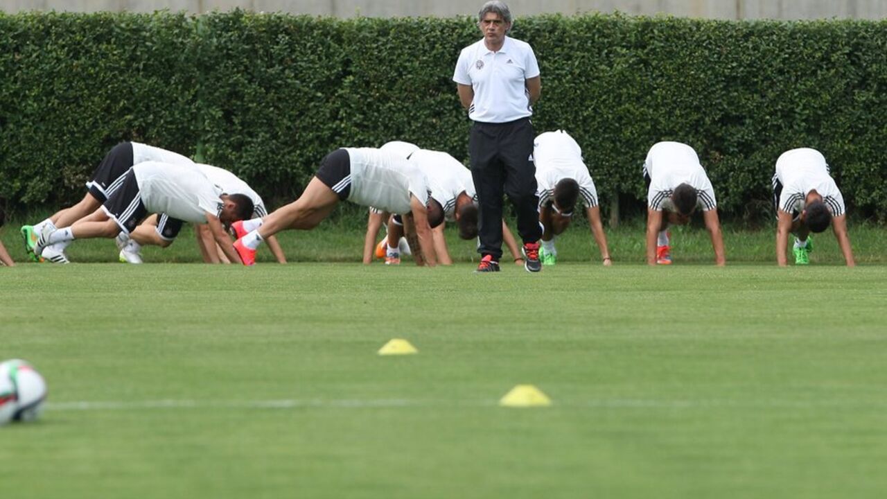 Trening fudbalera Partizana