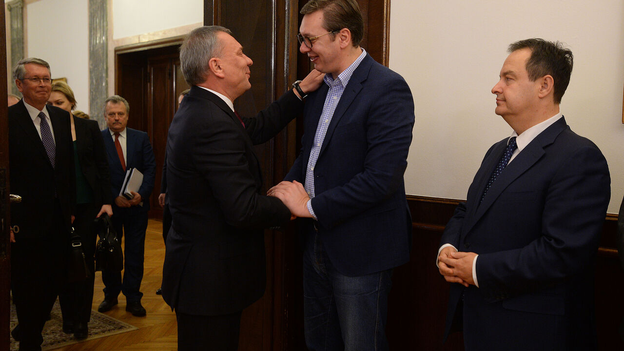 Jurij Borisov Aleksandar Vučić