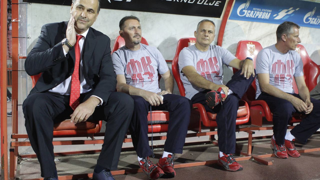 Trener fudbalera Crvene zvezde Miodrag Božović