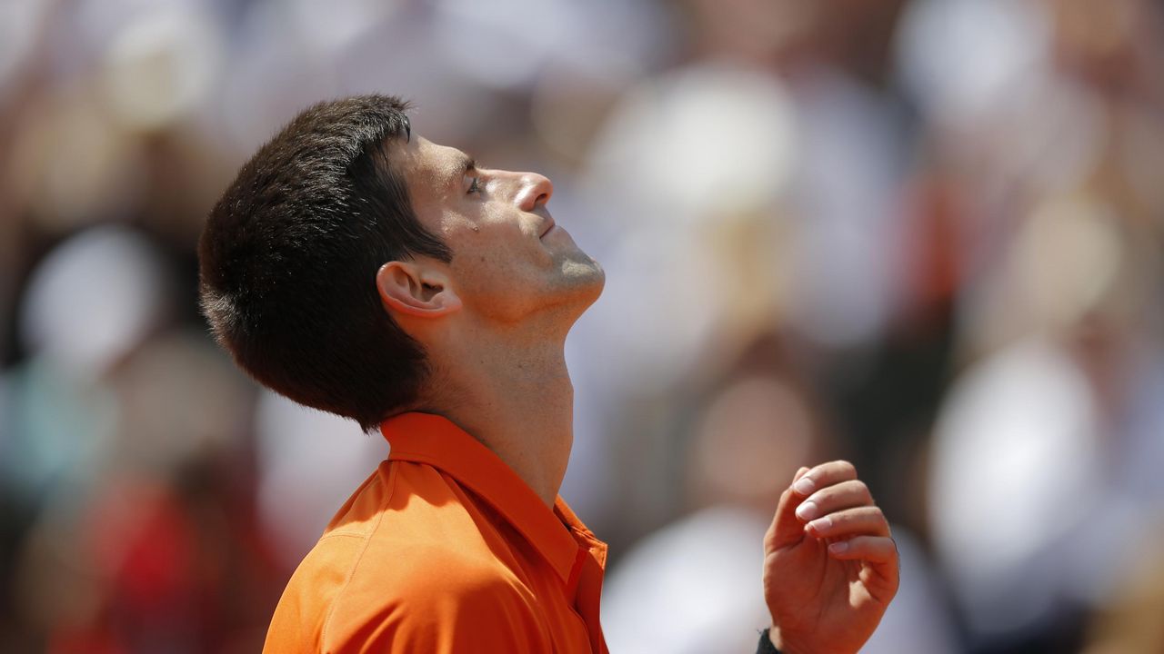 Novak Đoković na Rolan Garosu