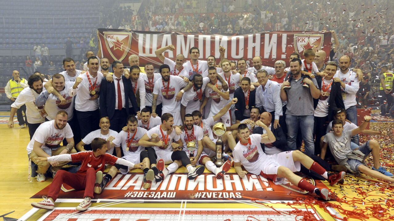 Košarkaši Crvene zvezde