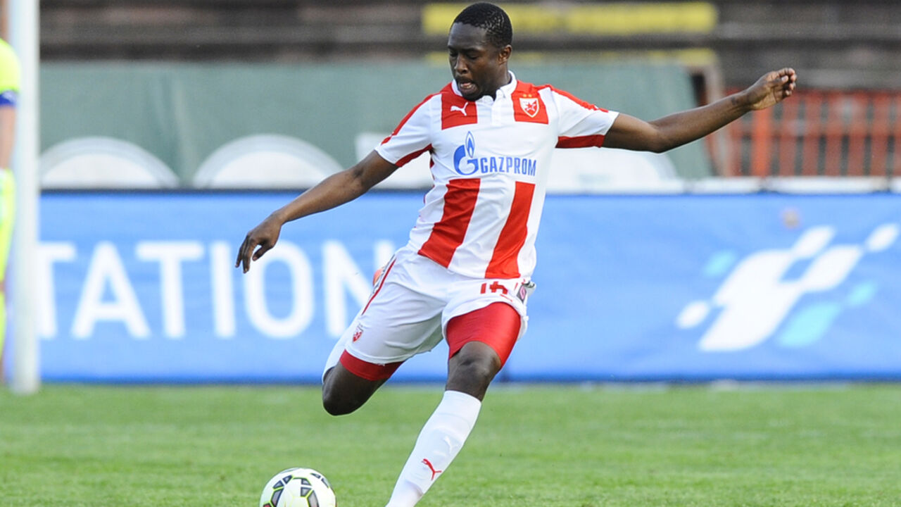 Fudbaler Crvene zvezde Mamadu Mbođ