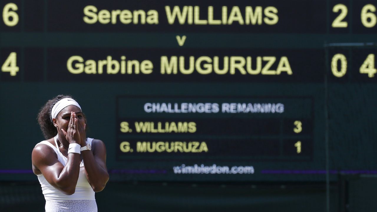 Serena Vilijams posle osvajanja Vimbldona