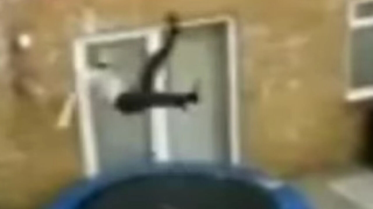 skok na trambolinu
