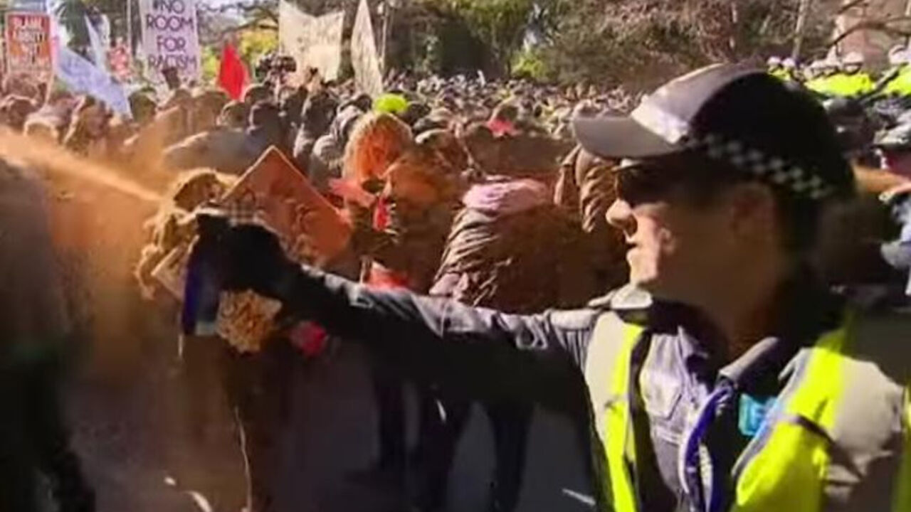 Protesti u Melburnu