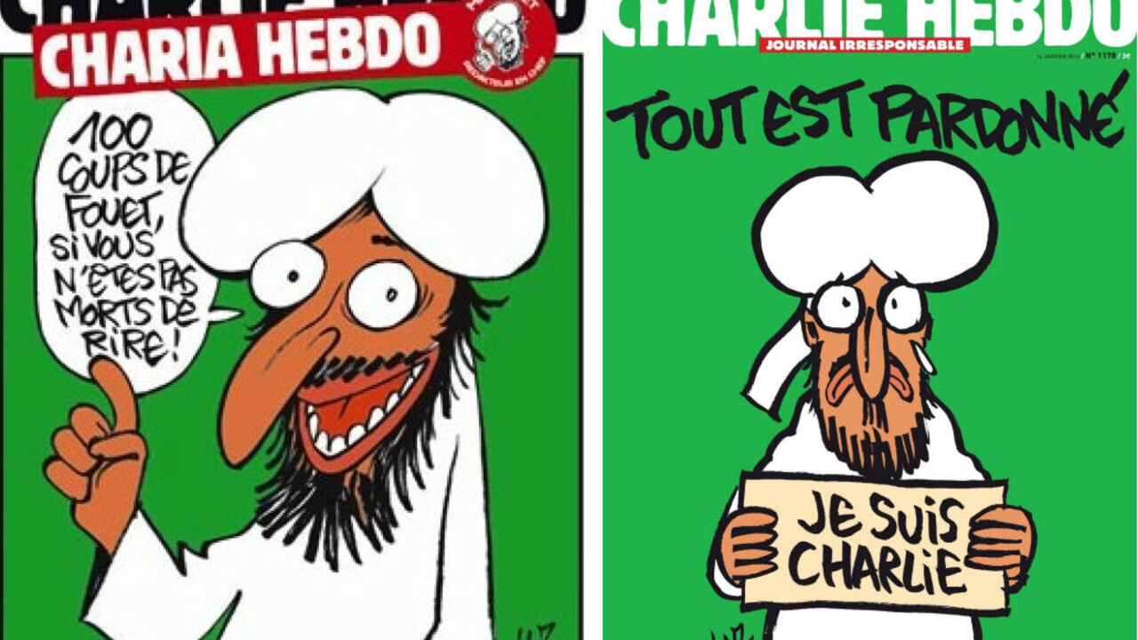 Šarli Ebdo - karikature Muhameda