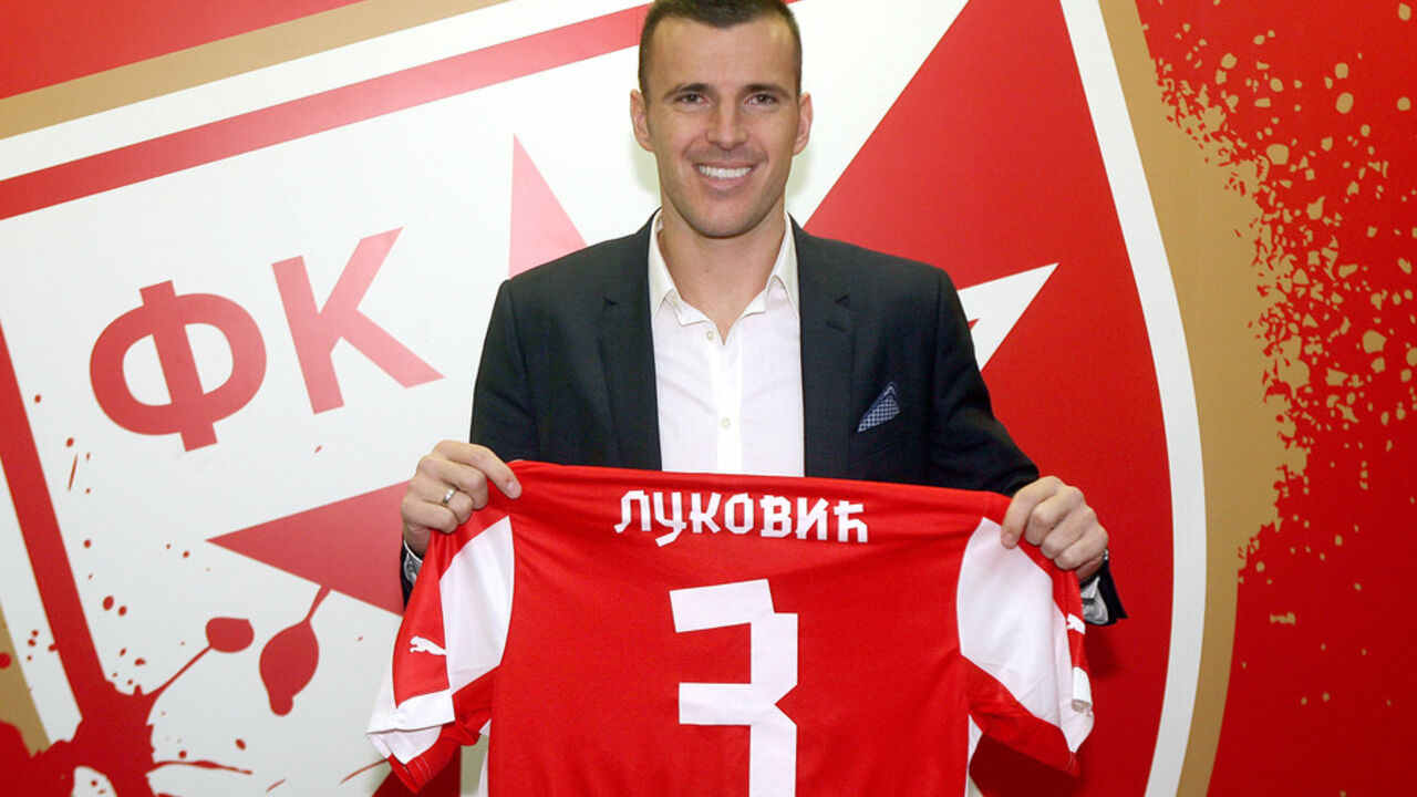 Akleksandar Luković, fudbaler Crvene zvezde