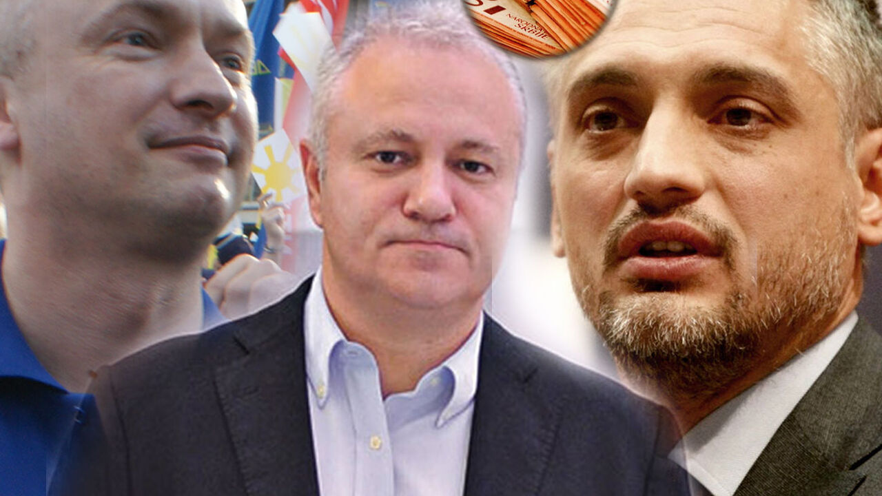 Bojan Pajtić, Čedomir Jovanović i Mlađan Dinkić