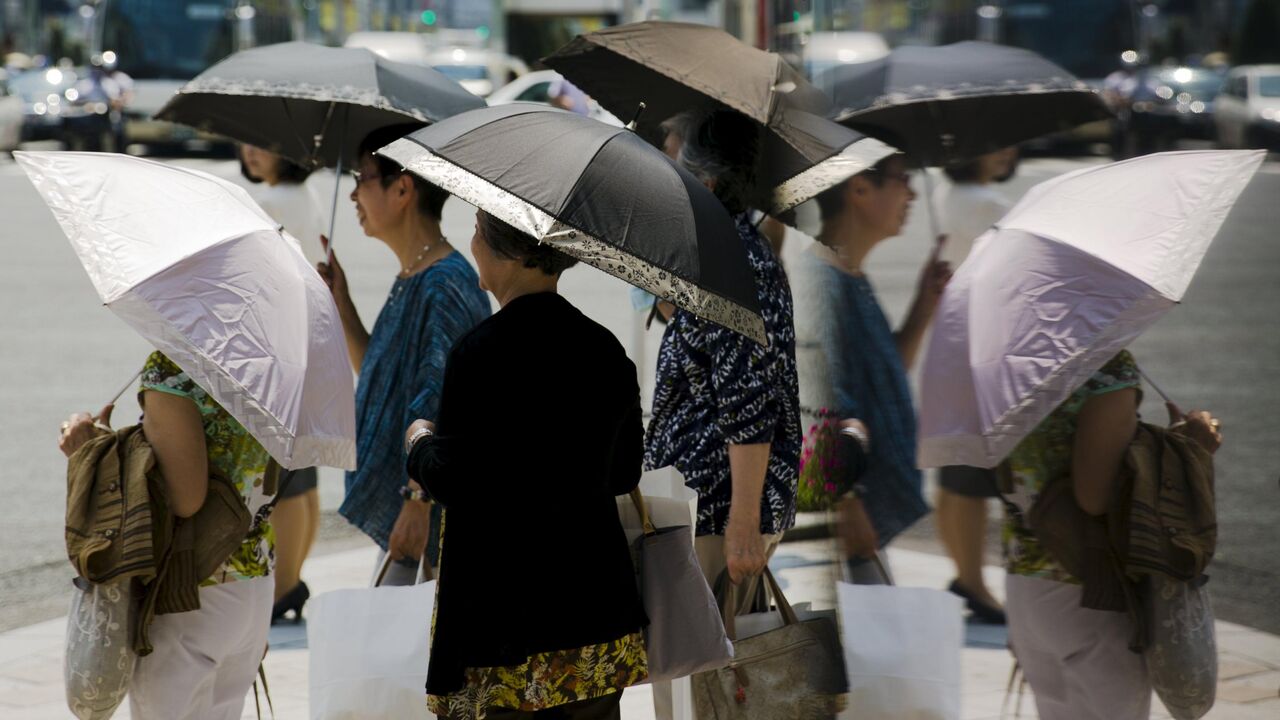 vrućine u Japanu