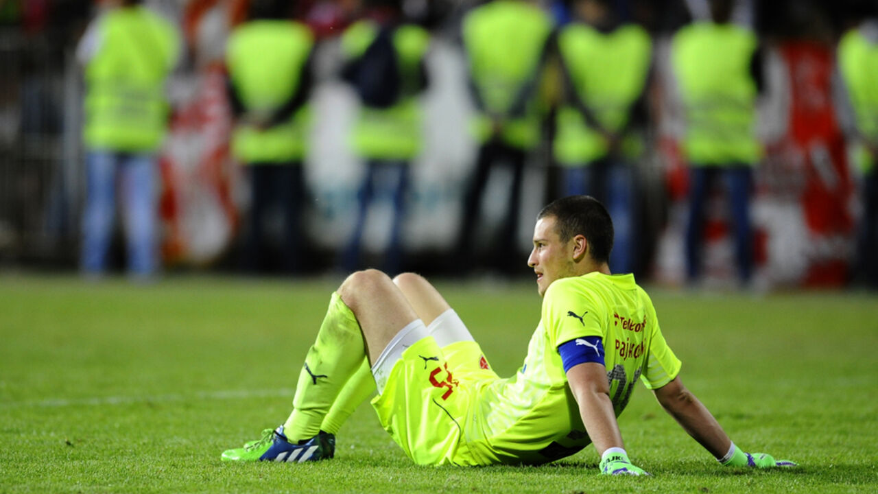 Predrag Rajković, golman Crvene zvezde