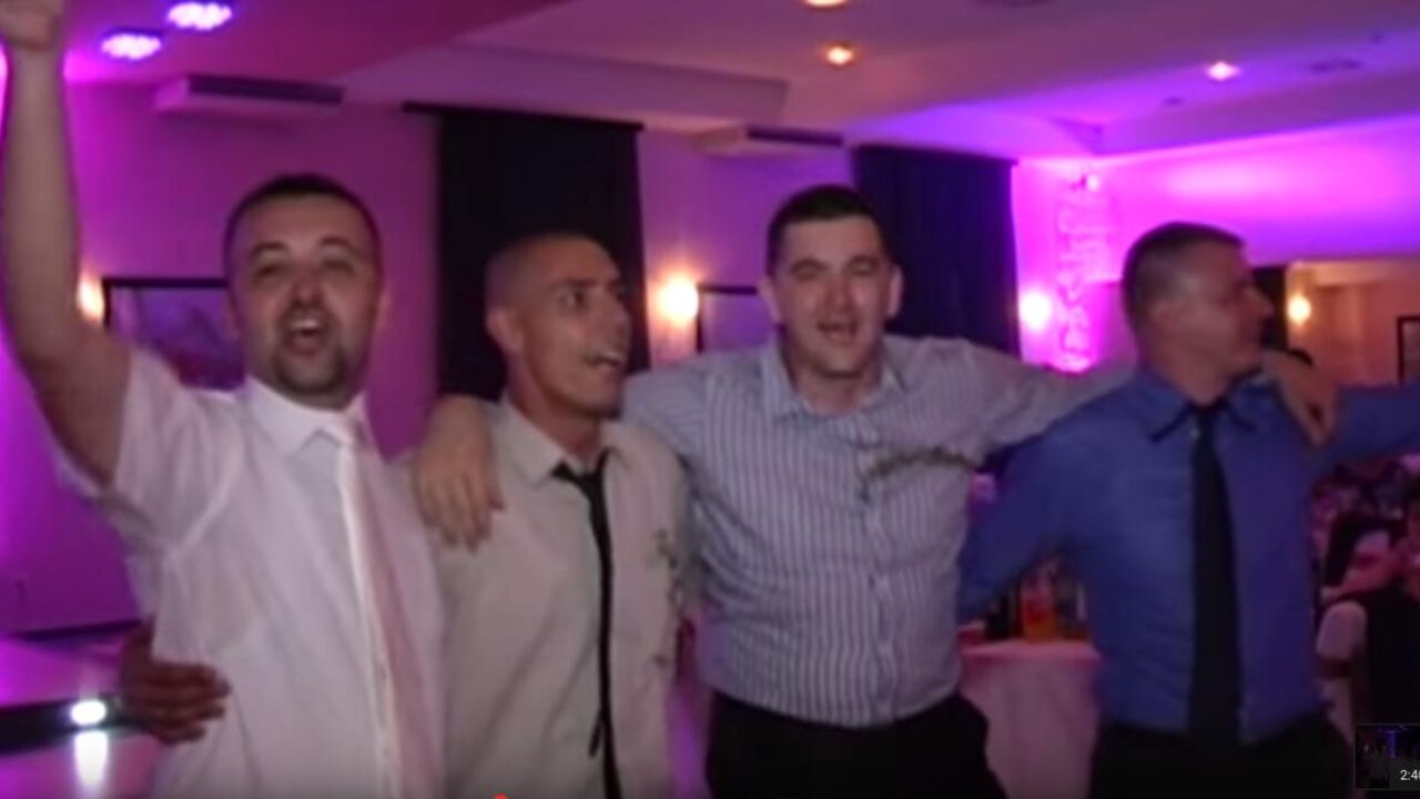 Marijan Pavliček i Igor Gavrić, prvi i treći s leva