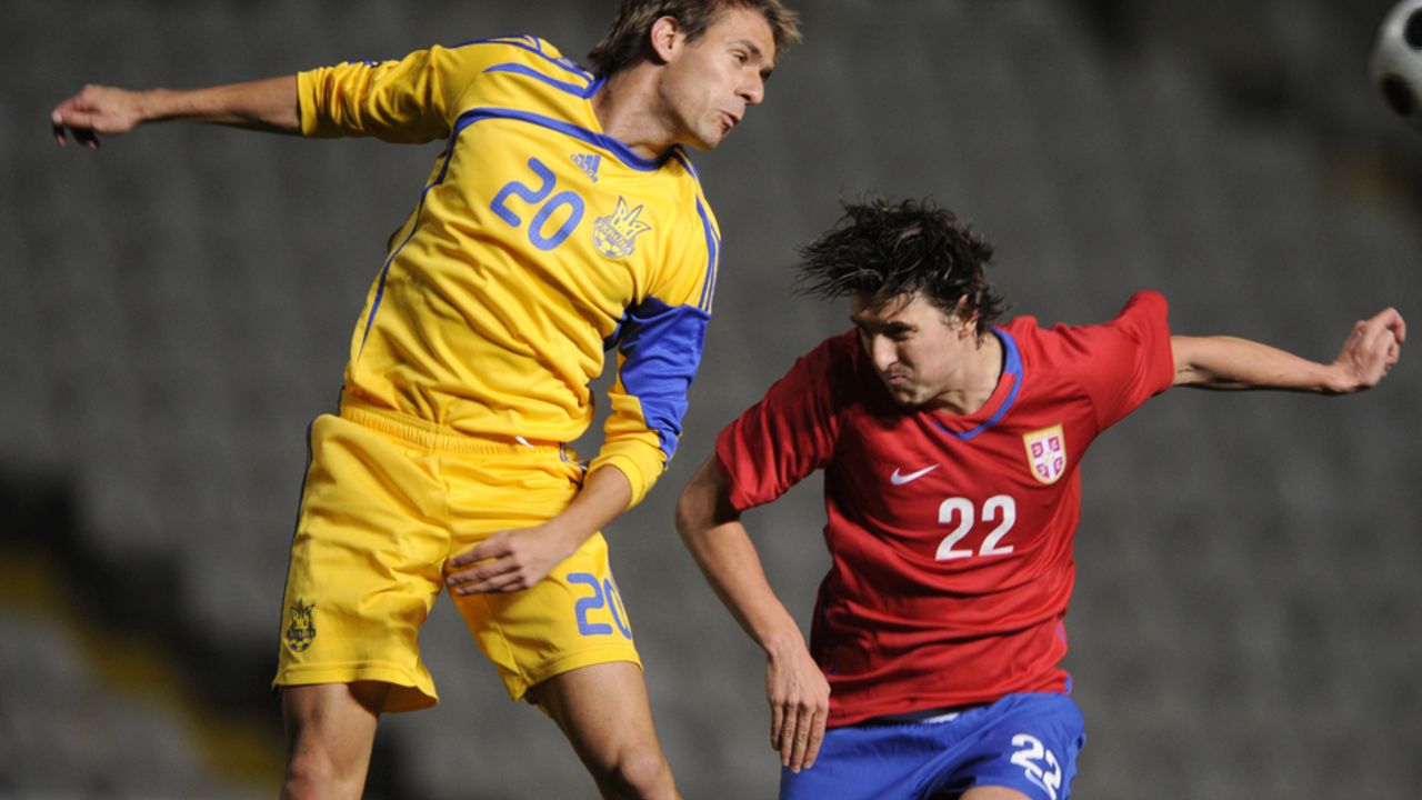 Marko Dević u dresu ukrajinske reprezentacije