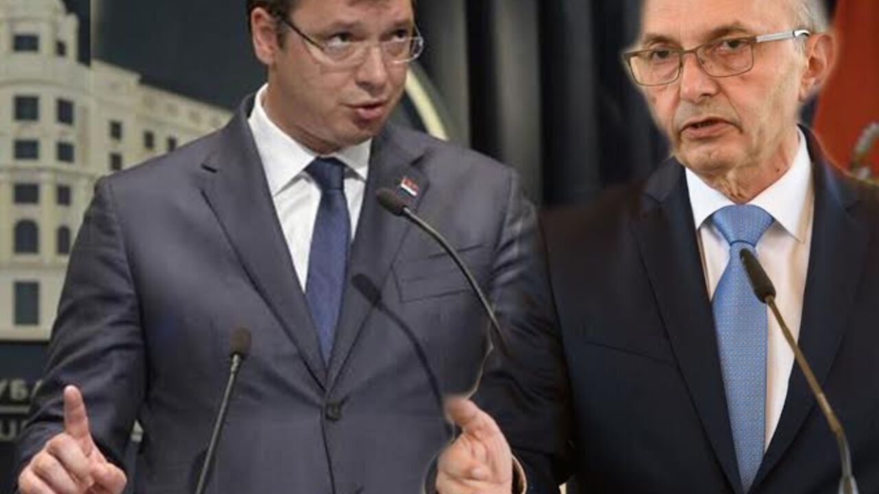 Aleksandar Vučić i Isa Mustafa