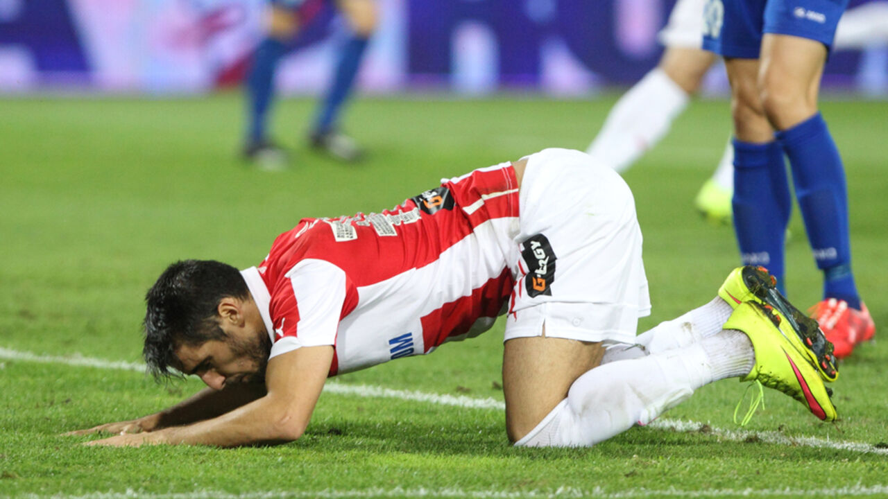 Napadač Crvene zvezde Ugo Vijeira