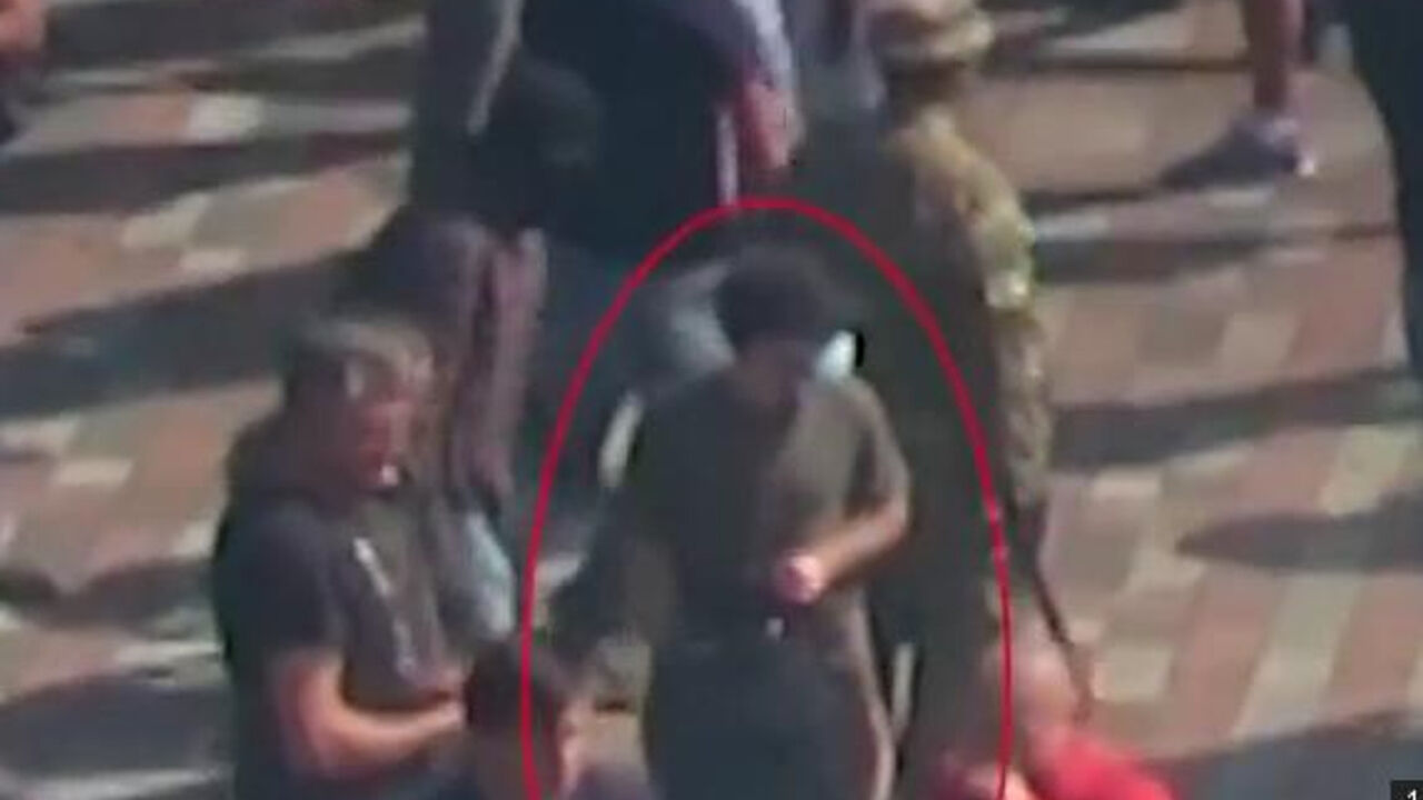 Demonstrant u Ukrajini
