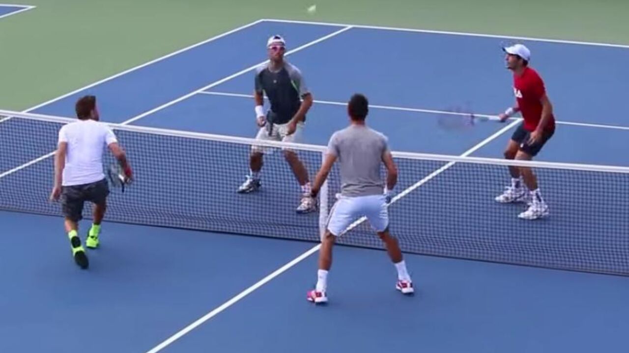 Zabava naših tenisera na US Openu