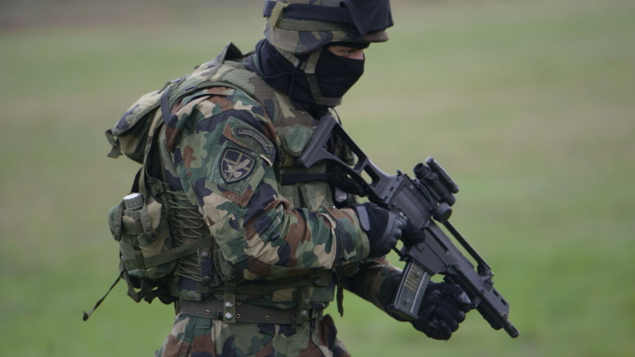 Pripadnik Specijalne brigade Vojske Srbije