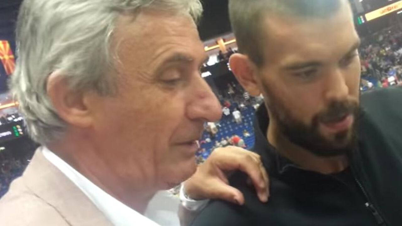 Svetislav Pešić i Mark Gasol