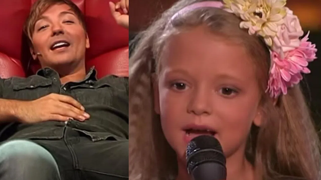 Devojčica i Milan Stanković