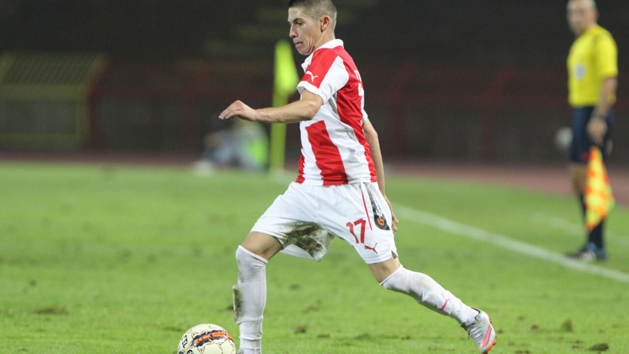 Srđan Plavšić, krilo Crvene zvezde