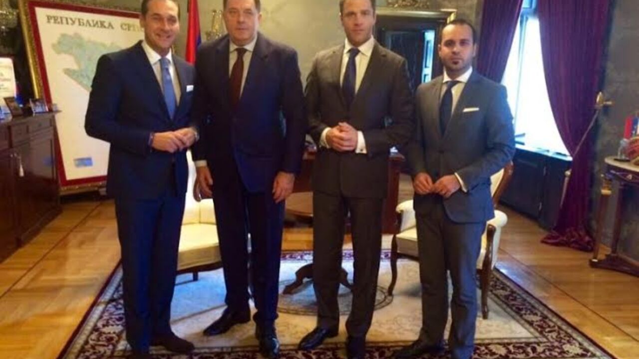 Hans-Kristian Štrahe i Milorad Dodik