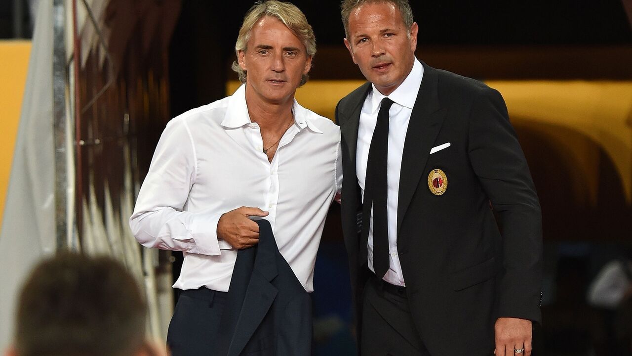 Roberto Manćini i Siniša Mihajlović