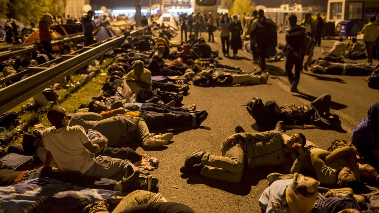 Migranti na mađarskoj granici