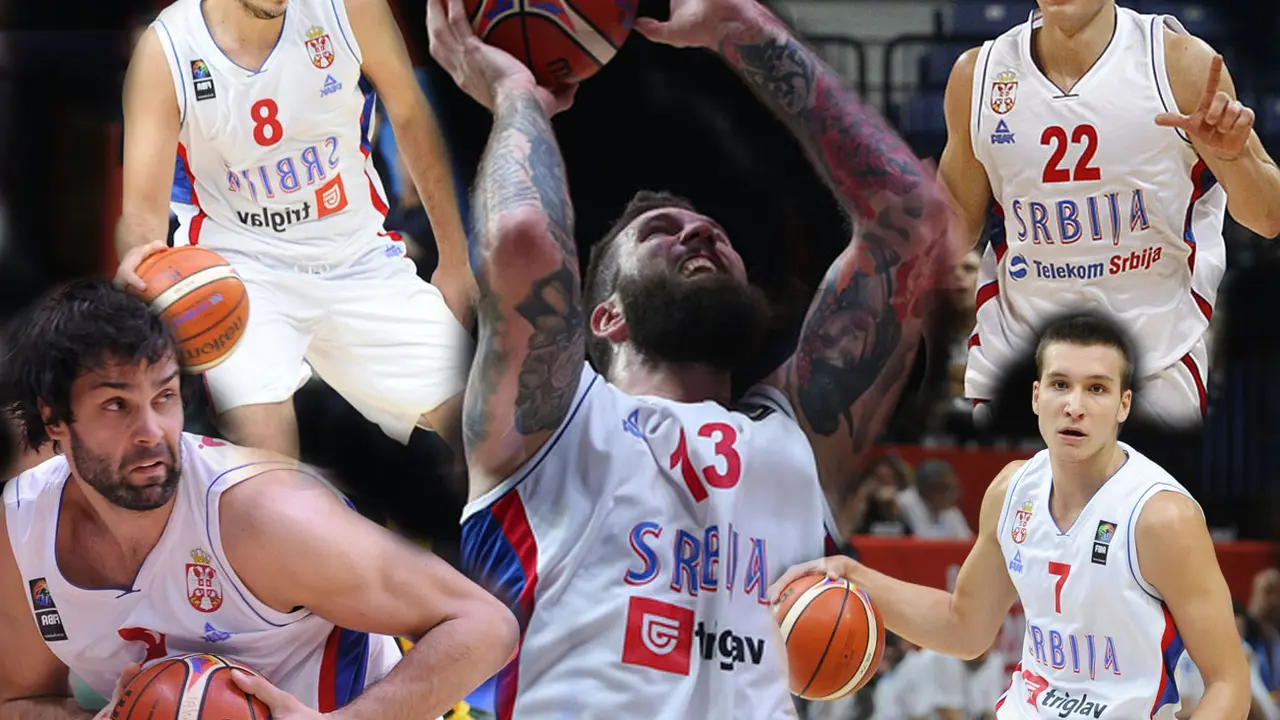 Miloš Teodosić, Bogdan Bogdanović, Nemanja Nedović, Miroslav Raduljica, Nemanja Bjelica