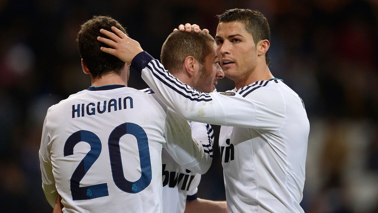 Gonzalo Iguain i Kristijano Ronaldo