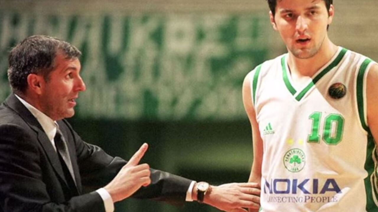 Dejan Bodiroga i Željko Obradović