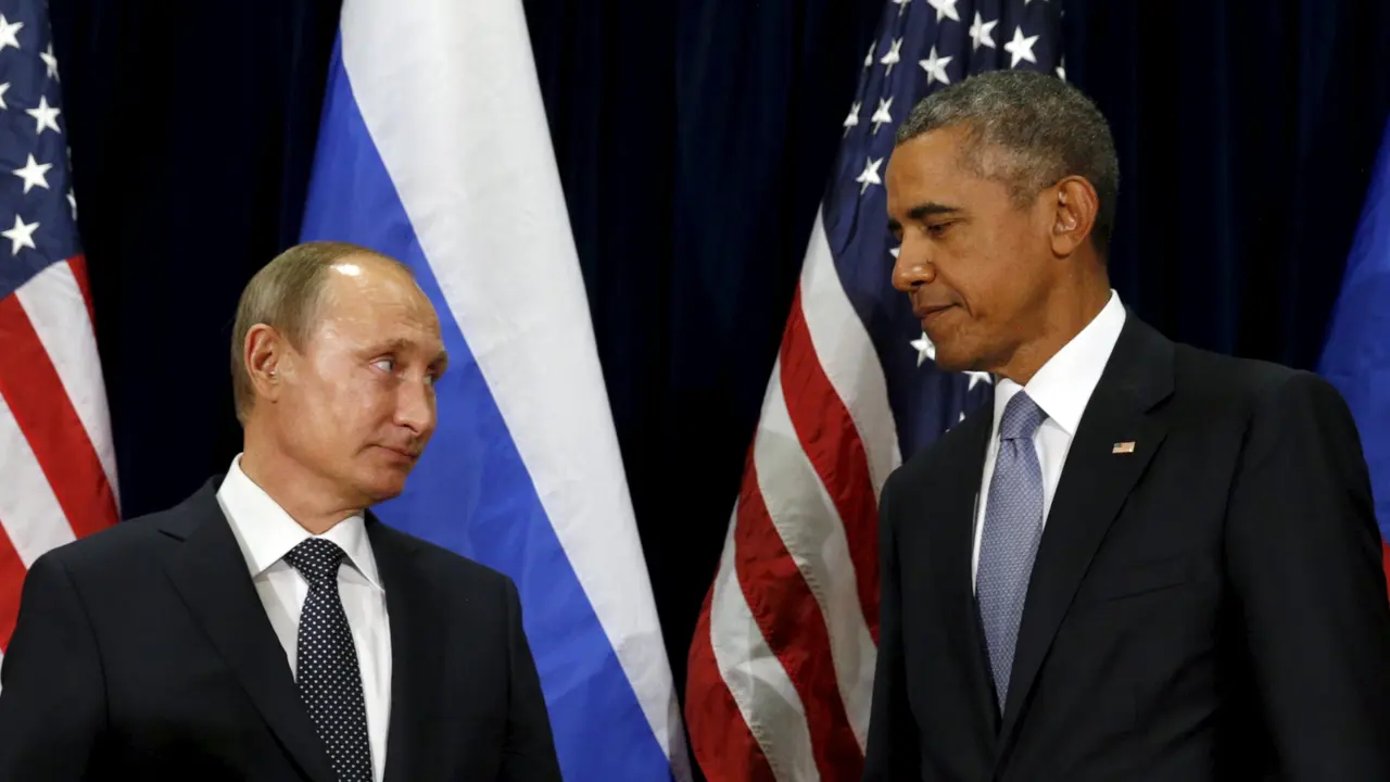 Vladimir Putin, Barak Obama