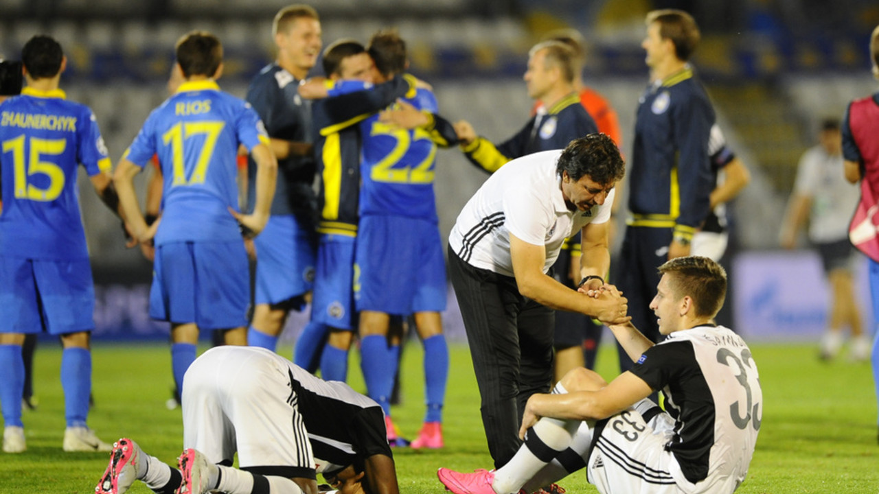 Fudbaleri Bate Borisova u Beogradu