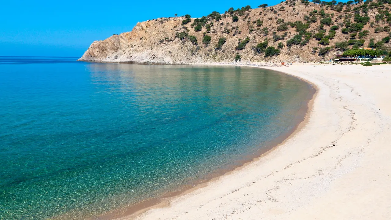ostrvo, peščana plaža