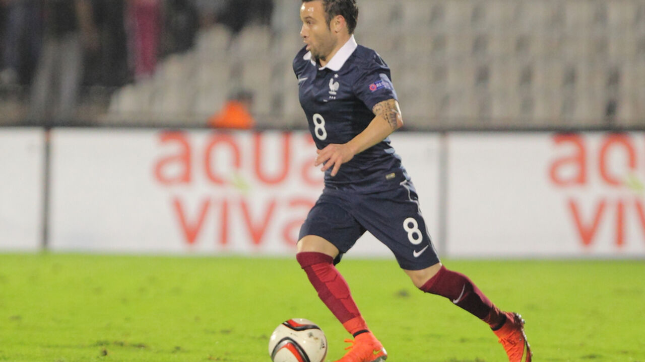 Matje Valbuena na utakmici Srbija - Francuska