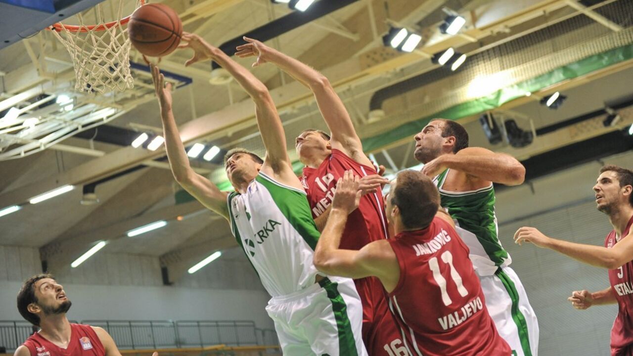 Detalj s utakmice Krka - Metalac