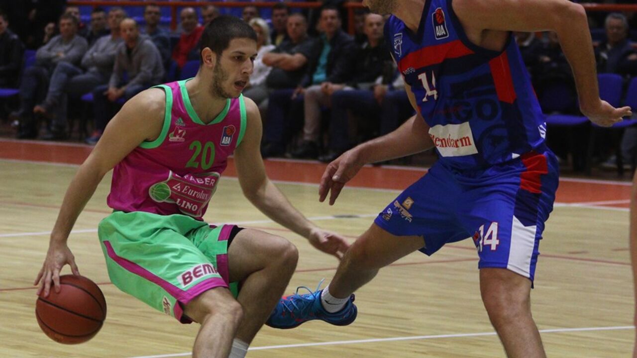 Nikola Ivanović u meču Mega Leks - Igokea