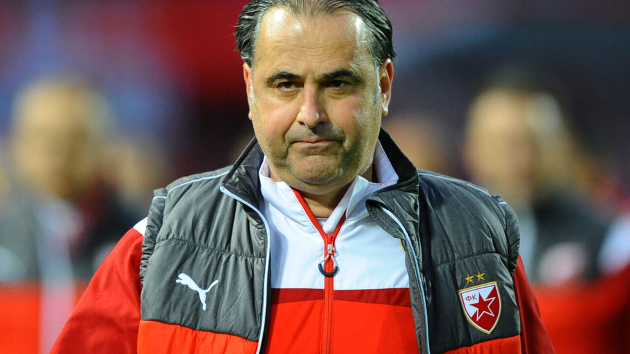 Miodrag Božović, trener Crvene zvezde 