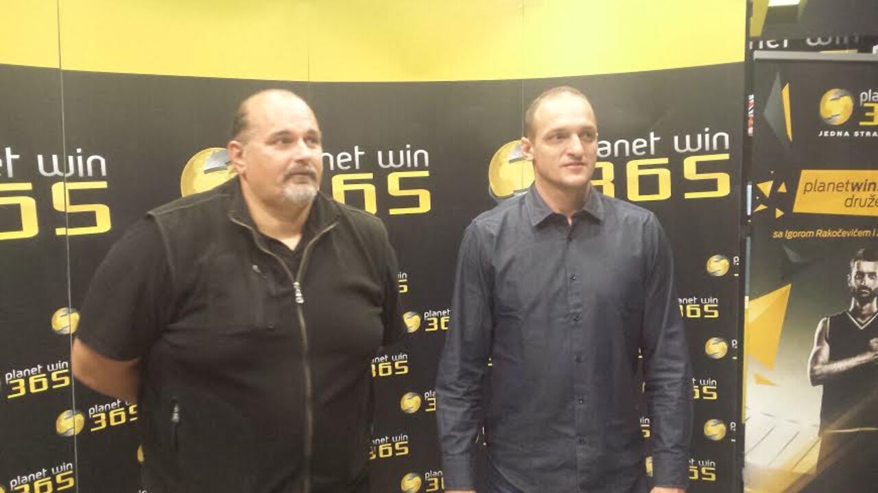 Aleksandar Džikić i Igor Rakočević