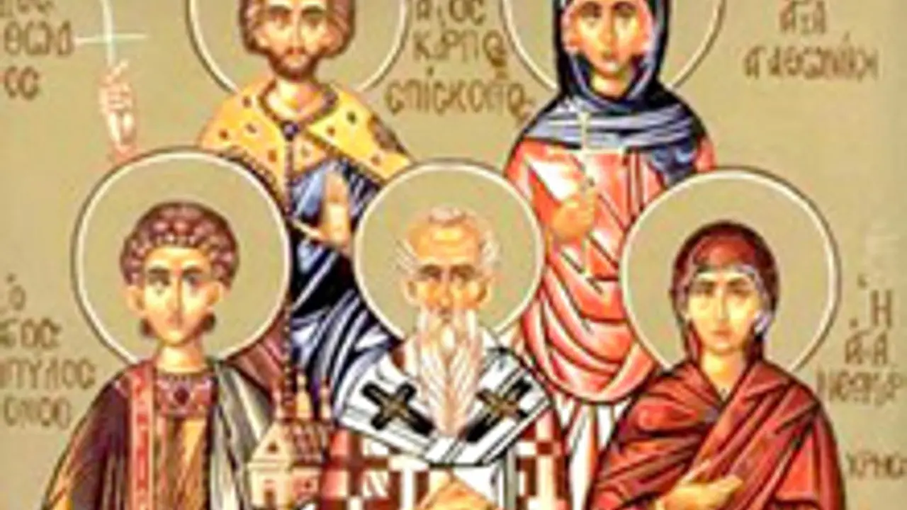 Sveti mučenici Karp, Papila, Agagodor i Agatonik 