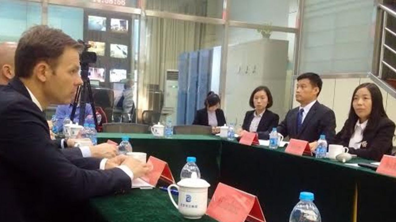 Siniša Mali u Pekingu