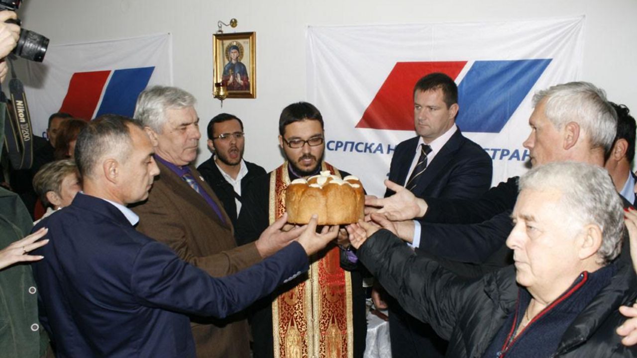 slava SNS u Zemunu