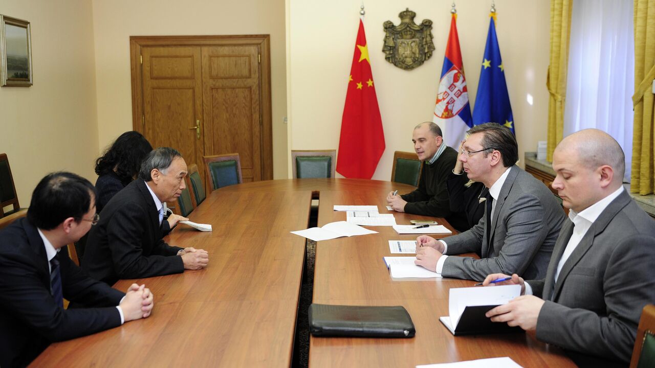 Li Mančang i Aleksandar Vučić