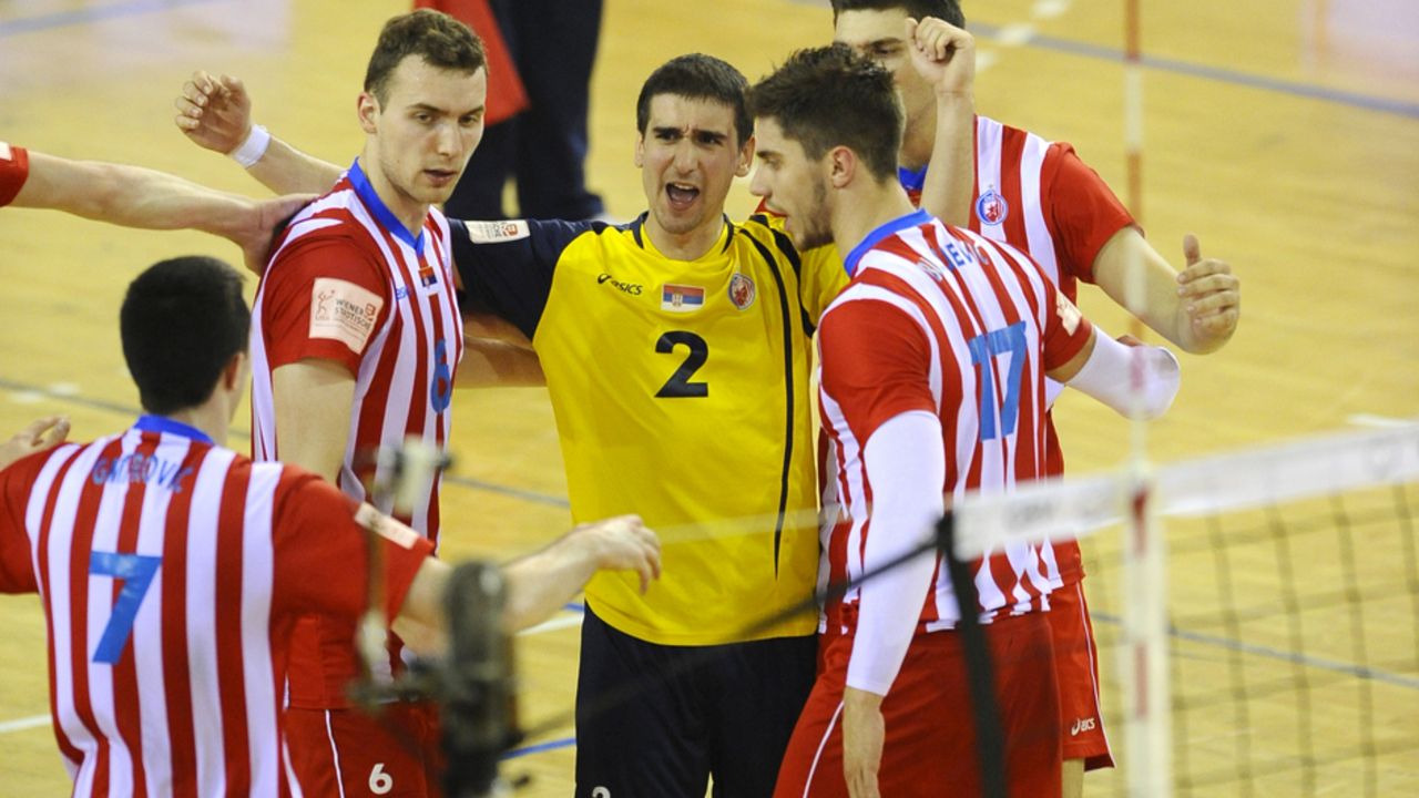 Odbojkaši Crvene zvezde