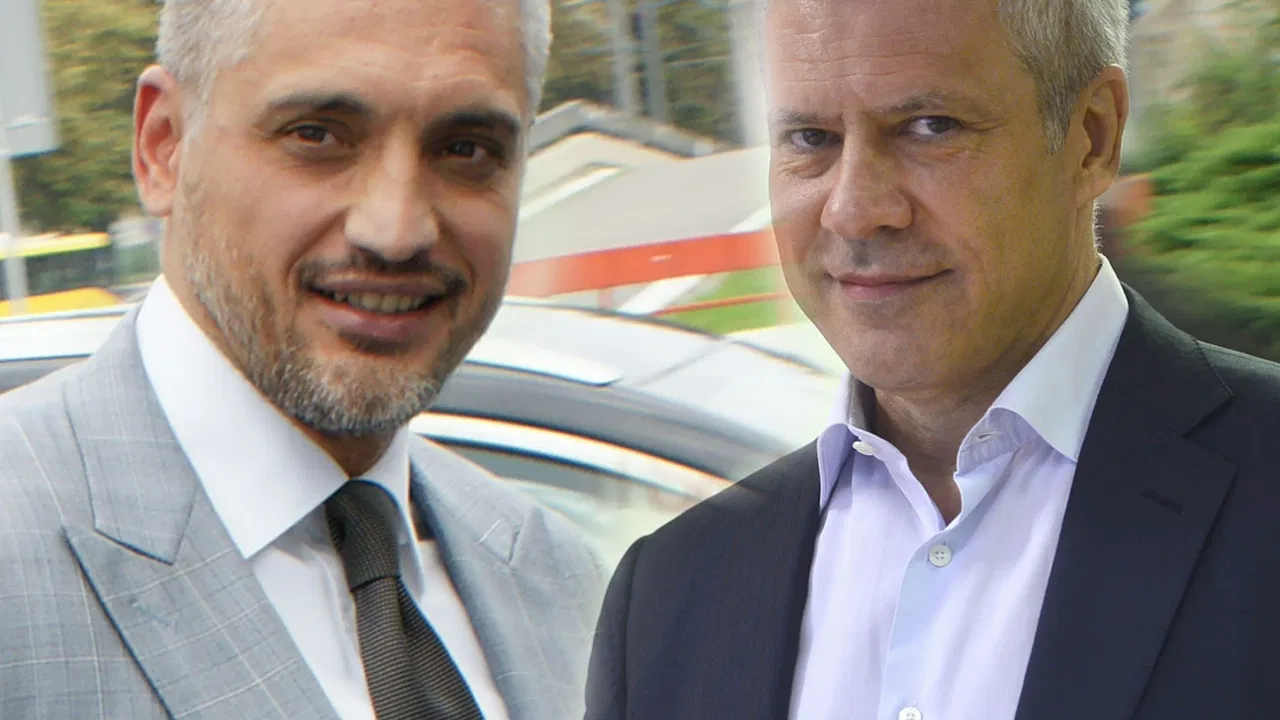 Čeda Jovanović i Boris Tadić