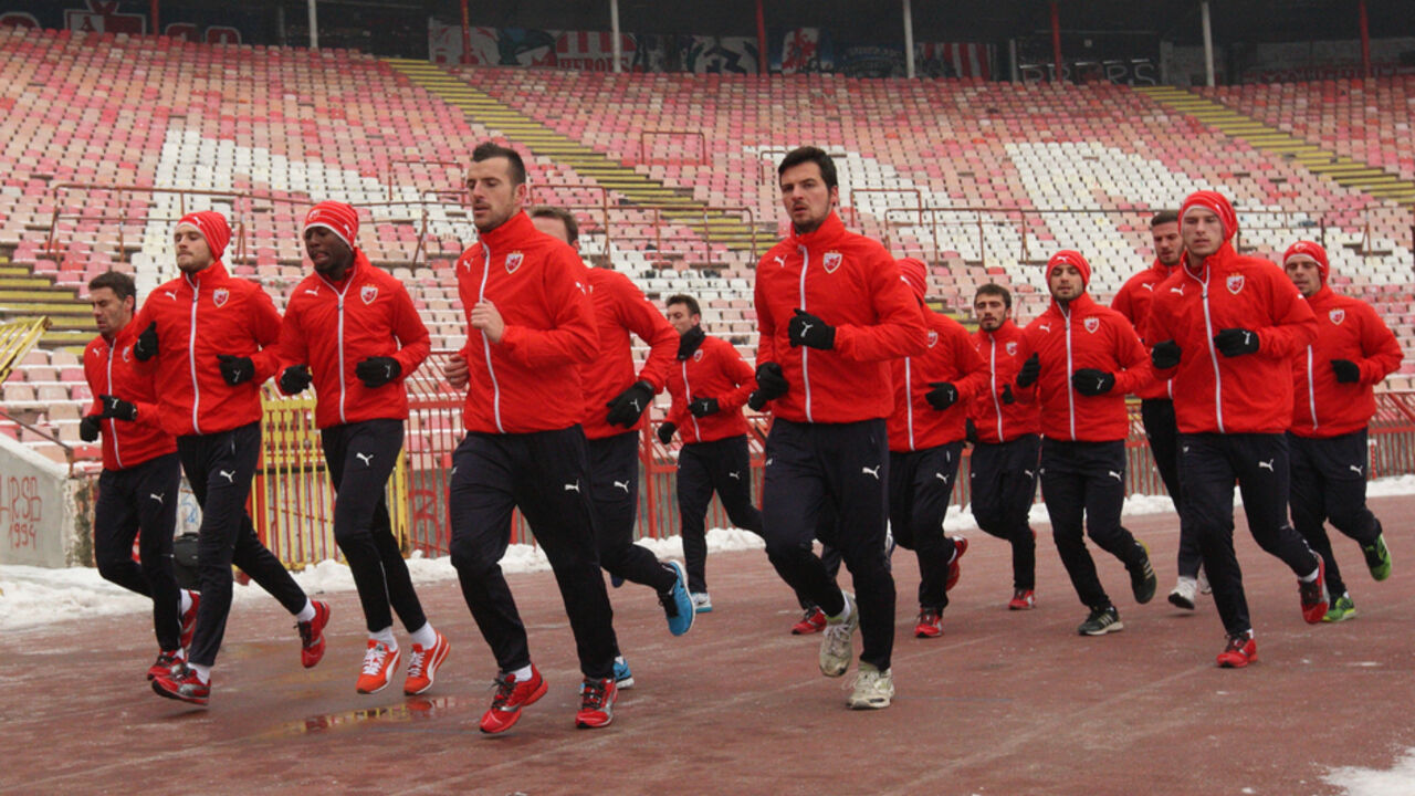 Fudbaleri Crvene zvezde